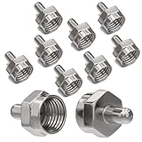 RedStar24 SAT F-Abschlusswiderstand Set – 75 Ohm F-Stecker Endwiderstand...