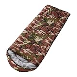 Schlafsack, warme Campingausrüstung – Schlafsack für den Herbst | für...