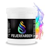Feuerfarben Pulver für buntes Feuer 250 Gramm für Feuerstellen, Kamin,...