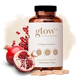 Glow25® Kollagen Kapseln hochdosiert [180 Kapseln] mit Hyaluronsäure und...