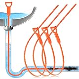 Forlivese 3 Pack Abflussreiniger Spirale, Wiederverwendbar...
