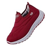 Women's Fashionable and Plus Velvet and Thickened Boots Cotton Shoes Schuhe...