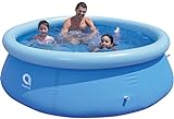 Avenli Pool 244 x 63 cm Family Prompt Set Pool Aufstellpool Pool-Set blau...