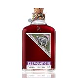 Elephant Sloe Gin mit Maasai Glasperlen - Leicht süß und feinfruchtig -...