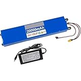 XSDAJSD 36 V 20 Ah E-Bike-Akku 36 V 20 Ah Lithium Li-ION Eingebauter...