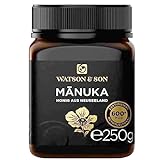 Watson & Son Manuka Honig MGO 600+ 250g | Premium Qualität aus Neuseeland