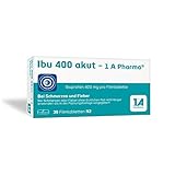 Ibu 400 akut - 1 A Pharma, 400 mg Tabletten mit Ibuprofen (30 Stck.): Bei...