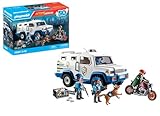 PLAYMOBIL Action Heroes 71597 Geldtransporter, spannende Ganovenjagd,...