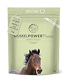 Annimally Muskelaufbau Pulver für Pferde 2kg mit Sojaprotein, Lysin,...