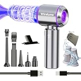 Wirelume Handstaubsauger akku Auto kabellos 4 in 1 autostaubsauger Mini...