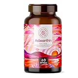 ASTAXANTHIN 12mg - Aus reiner Haematococcus Pluvialis-Mikroalge -...