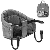 Fillikid Tischsitz Babysitz - faltbare Baby Sitzerhöhung/Booster Sitz mit...