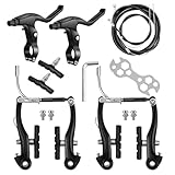 Luckwaii Fahrrad Bremsen Set Aluminium Bremshebel Schalthebel Fahrrad...