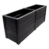 NYVI Hochbeet NYVIGreen XL 158x44x61cm 392 Liter - Gartenbeet aus...