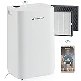 Greenmigo 25L/Tag Pro WIFI Luftentfeuchter mit HEPA-Filter Ionisator für...