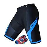 Radlerhose Herren Gepolstert Herren Radhose Sommer Radlerhose 9D...