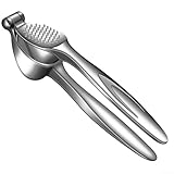 Yuanpgky Knoblauchpresse Edelstahl Manuelles Küchenwerkzeug mit...