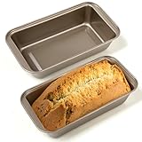 2er Pack Rechteckig Brotbackform - Edelstahl Brotbackform mit...