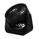 Holibanna 1 Satz Tragbarer Mini Tischventilator USB Wiederaufladbar Leiser...