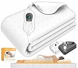 KESSER® Wärmeunterbett 150x80cm mit Abschaltautomatik Fernbedienung |...