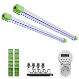 MARS HYDRO ADLITE UV30 UV LED Grow Lampe, LED Pflanzenlampe 365nm und 370nm...