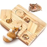 SXTDKMJ Hamster Zubehör, Hamster Spielzeug 6 in 1 Futtersuchspielzeug aus...
