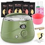 Waxing Set, Wachs Kit für Frauen Männer MaxFlat Digital Wax Pot Hartwachs...