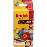 Kodak Fun Saver 27+12 3920949 Einwegkamera (3m Blitzbereich, 135...