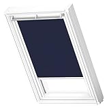 VELUX Original Dachfenster Verdunkelungsrollo für FK06, Dunkelblau, mit...