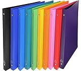 Exacompta 541999E Ringbuch (PP, DIN A4, blickdicht, 2 Ringe, Rücken 20mm)...