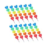 Milisten 25 Stück Liebe Block Bleistift stapeln Bleistift Herzstift Herz...