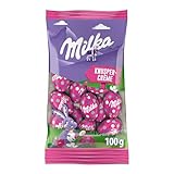 Milka Ostereier Knusper Crème – gefüllte Osterschokolade mit knusprigem...