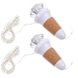 Angoily USB Wiederaufladbare LED Lichterkette mit 15 Warmweißen...