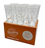 6 x Pfalz Dubbeglas 0,25 L + 6 x 'Pfälzer Sprüche' Woideckel -...