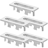 LABRIMP 5 Stück Überlaufring Waschbecken Kunststoff Rund...