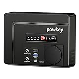 Powkey Tragbare Powerstation 26400mAh/97.68Wh Powerbank Steckdose mit...