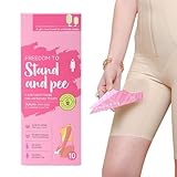 Urinalgerät für Frauen - Wasserdichter Uriniertrichter | 10 Stück...