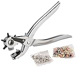 kwb Lochzange Multifix - 3-Funktionszange mit Revolverloch, Ösen und...