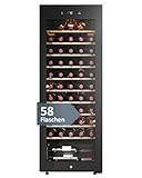 Haier Weinkühlschrank 50 SERIE 3 HWS58GGH1 I Weinklimaschrank für 58...
