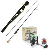 Zite Fishing UL Rute Forellen-Angeln 3-6g | 210cm Trout Spoon Forellen-Rute...