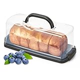 Ohuhu Kuchen Transportbox Rechteckig, Kastenkuchen Transportbox mit Deckeln...