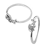 NIYANGLE Fingerring vintage ringe vintage rings damenringe silber...
