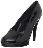 Pleaser Flair-480 Plateau-Pumpe für Damen, Schwarz (schwarz), 45 EU