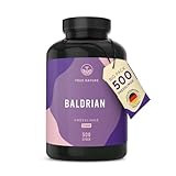 Baldrian Presslinge - 500 Baldrianwurzel hochdosiert - 1000mg pro...