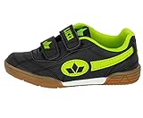 Lico Unisex Kinder Bernie V Hallenschuhe, Schwarz Lemon, 34 EU