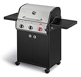 Enders® Gasgrill Chicago Next 3 R Turbo, 3-Edelstahlbrenner, doppelwandige...