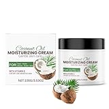 Coconut Oil Cream,Coconut Oil Skin Care Body Moisturiser,Kokoscreme Pflege...