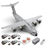 BlocteckToy Klemmbausteine A400M Atlas-Transportflugzeug Modell, 14175...