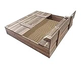 | Masgames | Sandkasten mit klappbarem Deckel | mit Unkrautvlies |...