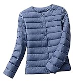 Leichte Daunenjacke Damen Leicht Puffer Jacke Lightweight Steppjacke Damen...